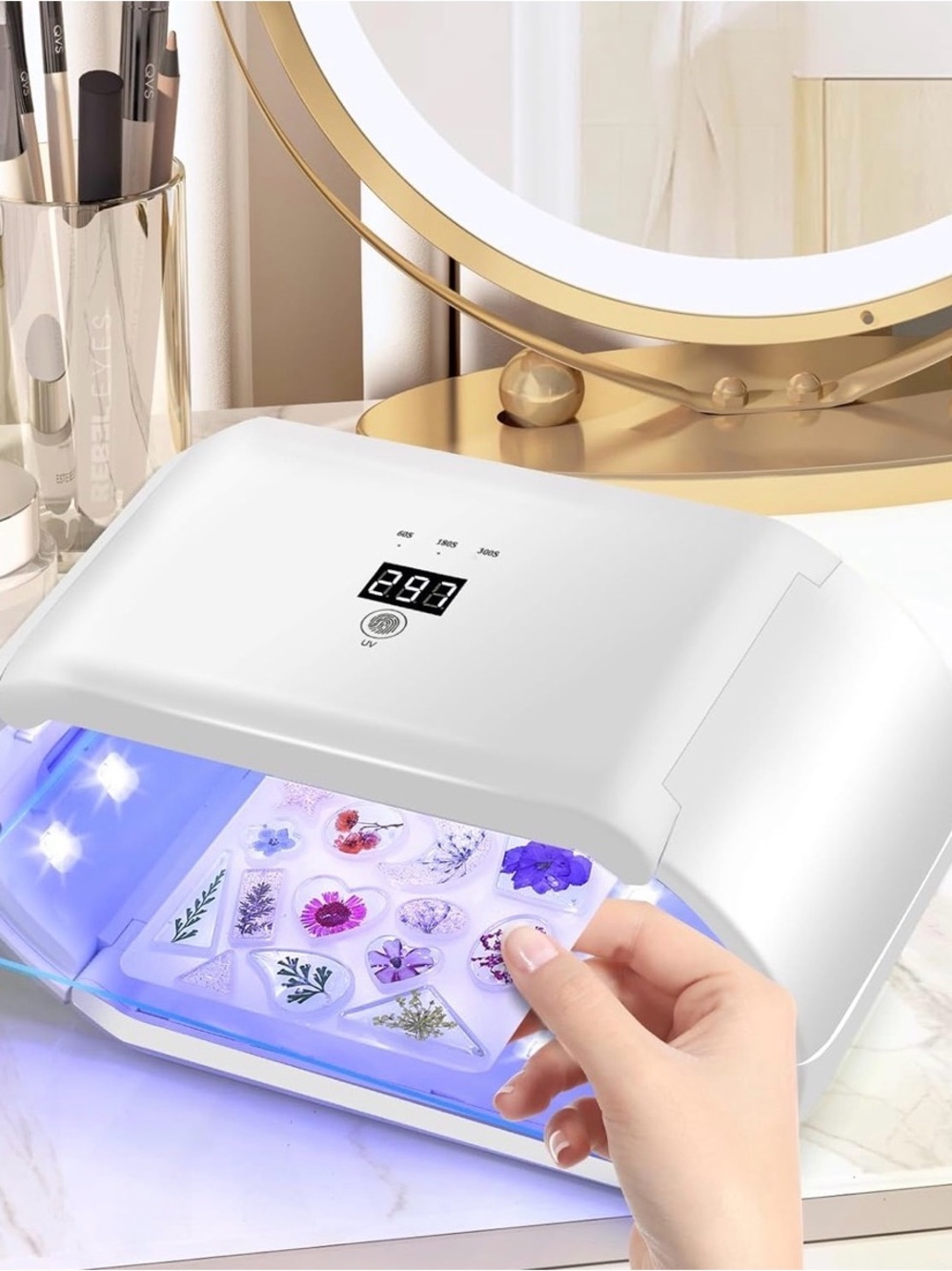 Folding UV LED light for Resin, new